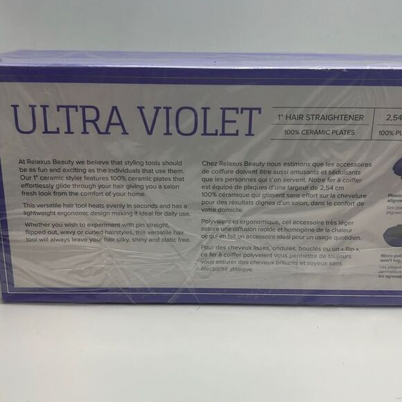 ARIA BEAUTY Pink Sugar 1" Ceramic‎ Hair Straightener-NWT - Picture 3 of 5